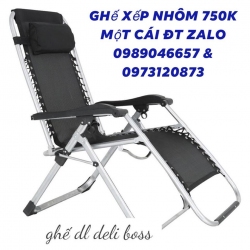 GHẾ XẾP NHÔM